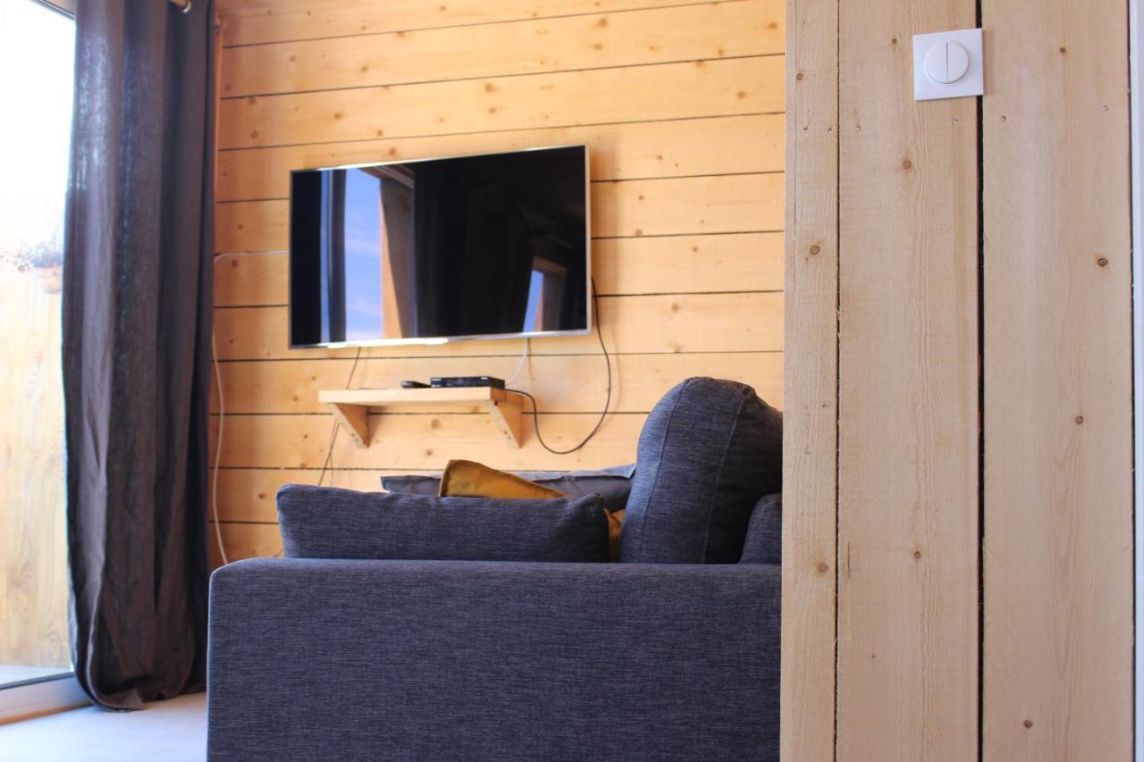 Tiny House Dans Jardin Arbore Perros-Guirec Exterior foto